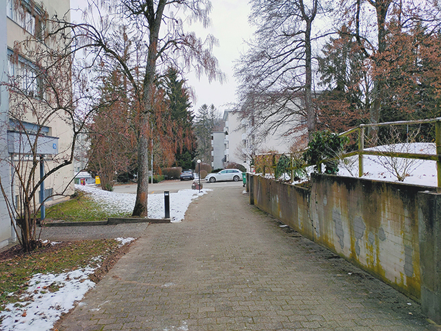 Eingang - vorher